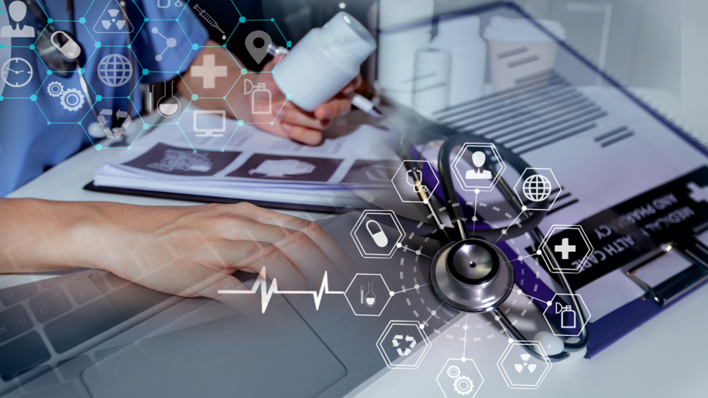 AI in Healthcare Management: ePrescribing, Billing, & Patient Data Circuit Diagram